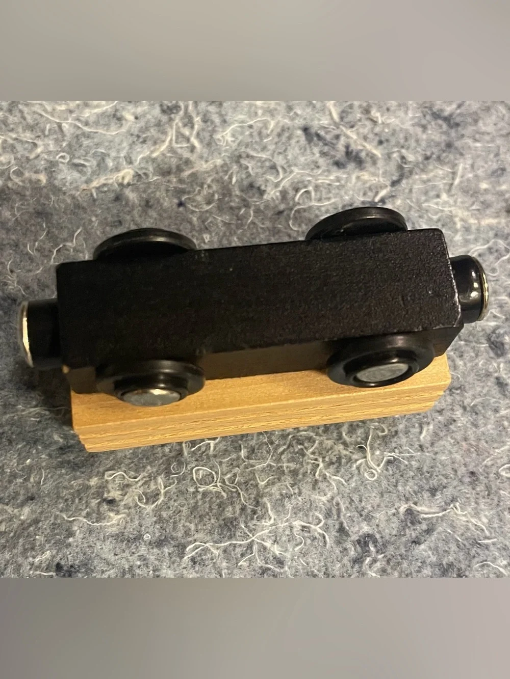 Sodor Shipping CO.  Wooden Cargo Wagon - Natural Wood)
